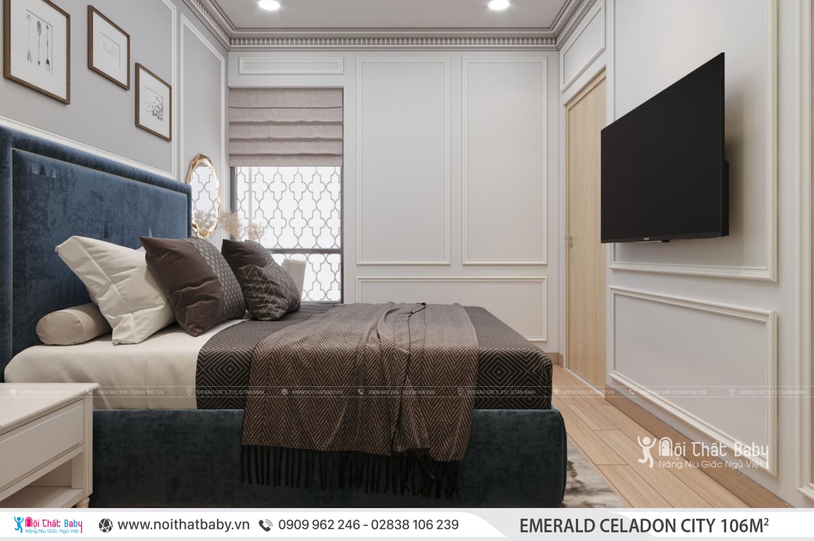 Tổng hợp các mẫu thiết kế nội thất Chung cư Emerald Celadon City